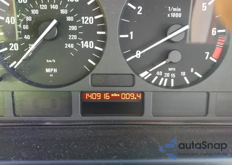 2000 BMW 528Ia Sport из США, поврежденный, VIN WBADP6341YBV64557